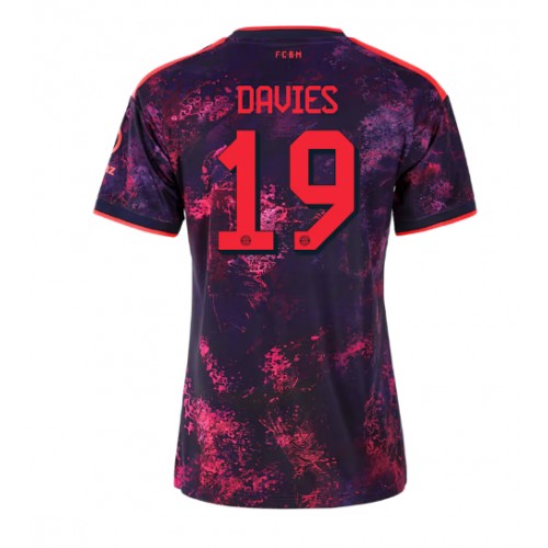 Bayern Munich Alphonso Davies #19 Fußballbekleidung 3rd trikot Damen 2026-27 Kurzarm